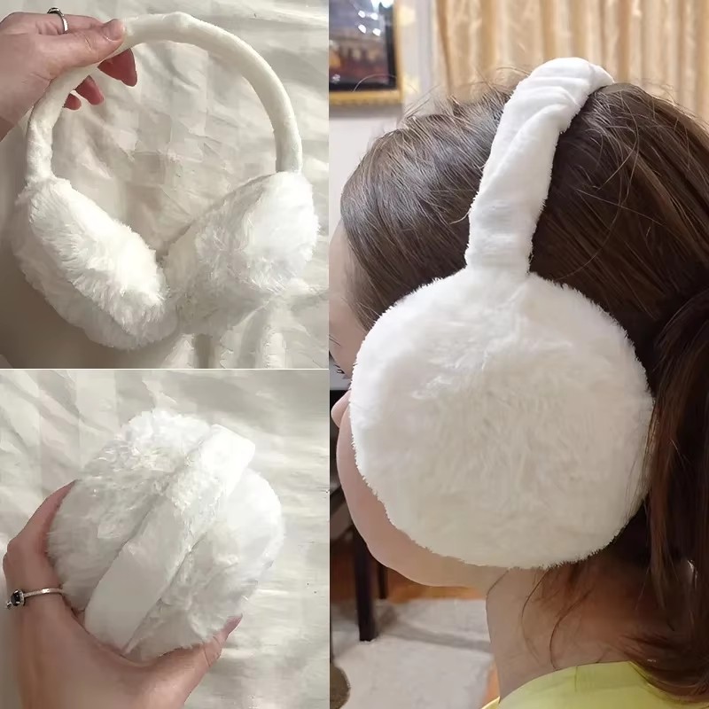 Earmuffs Foldable - 1/2/3 adet Katlanabilir Hamburger Kulaklığı, Kış