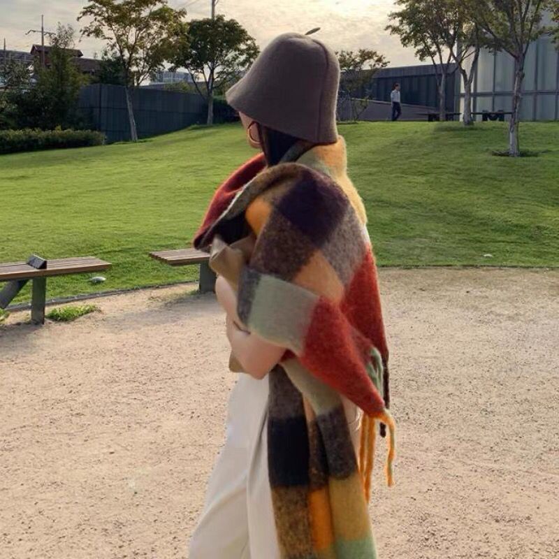 YENİ Lüks Kışlık Kalın Sıcak E - Cashmere Pashmina Wrap incelemesi ve fiyatı